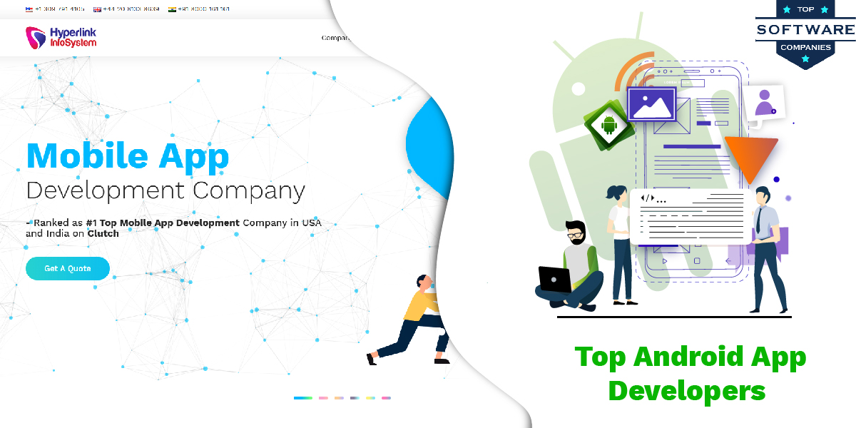 hyperlink infosystem - top android app development company